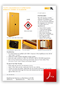 TUFF Hazardous COSHH Cupboard H1800mm Thumbnail
